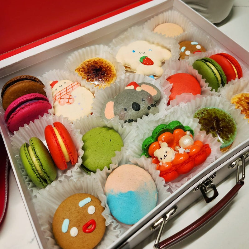 Christmas Macaron Pack B